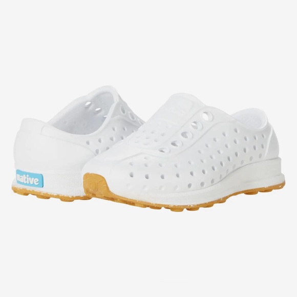 Native Other - NEW Native Shoes Unisex-Child Robbie Sugarlite Sneaker in White Size J2